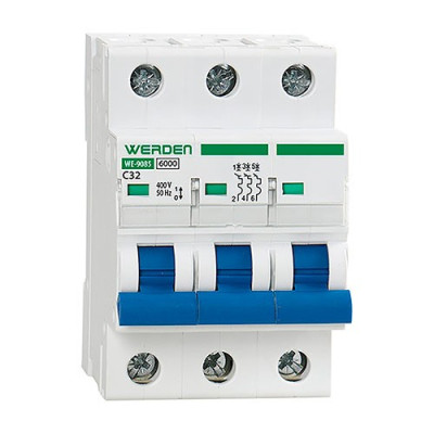 Automatico Magnetotermico WERDEN 3P 32A-imagen_A