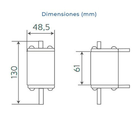 Fusible NH1 (C1) de 100A 500V AC clase gG-gL tipo cuchilla-imagen_B