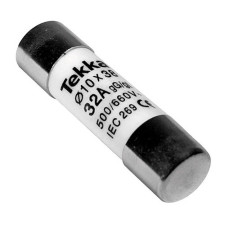 Fusible 10x38 de 32A (400V) clase gG 100kA tipo cilindrico-imagen_A