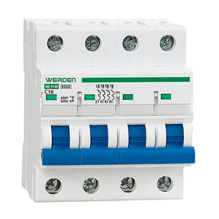 Automatico Magnetotermico WERDEN 4P 16A-imagen_A