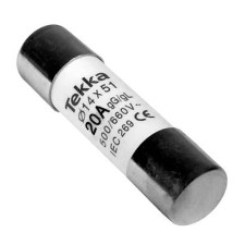 Fusible 14x51 de 20A (690V) clase gG 80kA tipo cilindrico-imagen_A