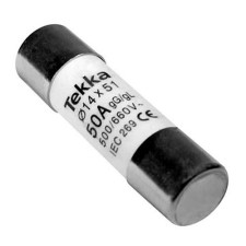 Fusible 14x51 de 50A (400V) clase gG 120kA tipo cilindrico-imagen_A