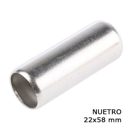 Tubo metalico de NEUTRO de 22x58 mm-imagen_B Tubo metalico de NEUTRO de 22x58 mm-imagen_B