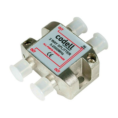 Repartidor de interior con conector F de 3 salidas-imagen_A