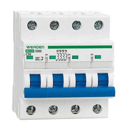 Automatico Magnetotermico WERDEN 4P 50A-imagen_A