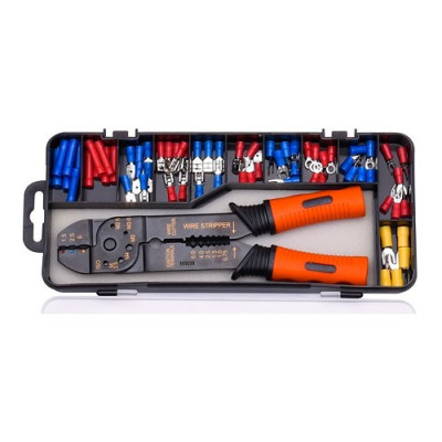 Alicate para terminales aislados de 0,75 a 6 mm con mix de terminales-imagen_A