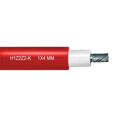 Cable fotovoltaico rojo de 1x4 mm2 H1Z2Z2-K 1.500V-imagen_A