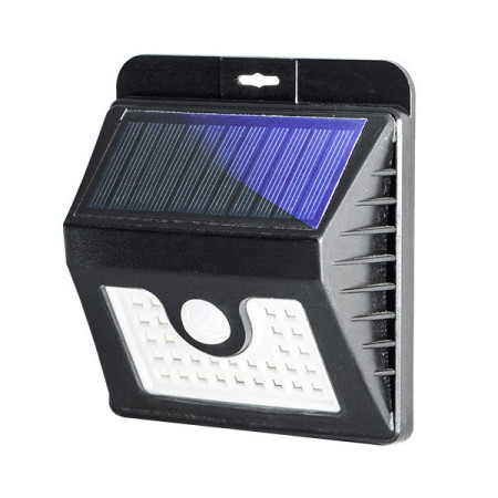 Aplique pared solar LED de 3,5 W luz fría con sensores-imagen_A