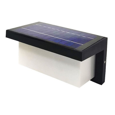 Aplique pared solar LED de 18 W luz regulable con mando y sensor-imagen_A
