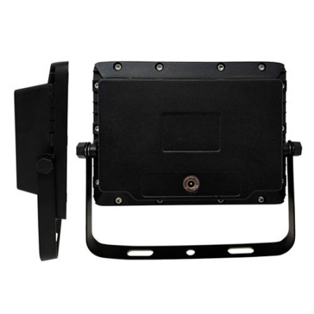 Proyector LED 200W luz fria PRO con mando y Panel solar de carga-imagen_D