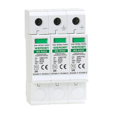 Sobretensiones protector WERDEN 2P tipo II DC 1000V para fotovoltaica-imagen_A