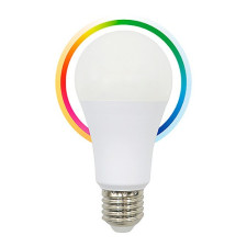 Bombilla WIFI LED tipo estandar de 9W RGB regulable-imagen_A