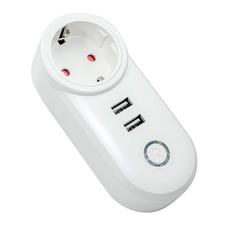 Enchufe WIFI controlable 16A 3.680W + 2 USB-imagen_A