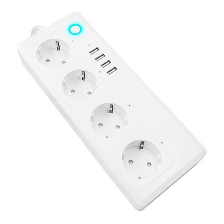 Base multiple WIFI controlable 16A 3.680W + 4 USB-imagen_A