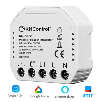 Modulo pulsador-interruptor WIFI o RF radiofrecuencia 2300W-250W-LED-imagen_B