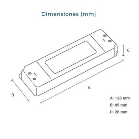 Regulador LED WIFI 3 canales rgb+ww+cw DC 12-24V 10A 120-240W-imagen_C