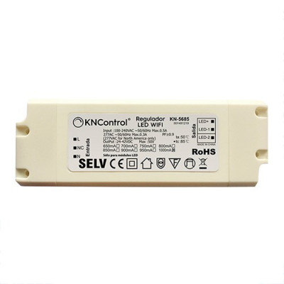 Regulador LED WIFI 1 canal Monocolor 100-277V 1000mA 40W-imagen_A