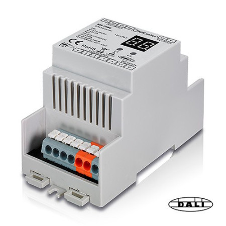 Regulador estandar DALI RGB+W 12-36V DC carril DIN-imagen_B