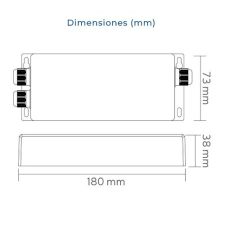Decodificador estandar DALI (tension constante) exterior IP67-imagen_D