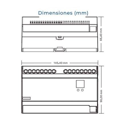 Regulador AC triac 4 canales carril DIN-imagen_C