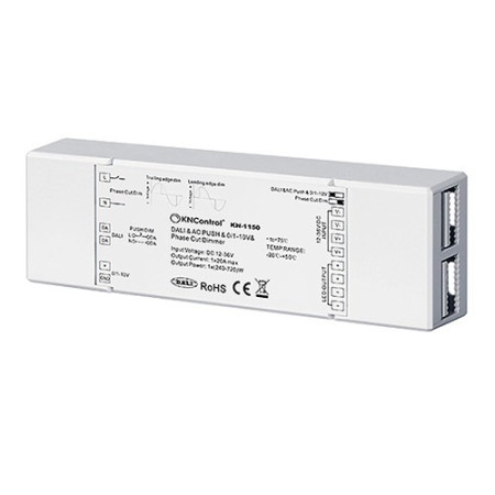 Decodificador multifuncion 4 en 1 estandar DALI - AC push triac 0-10V-imagen_A
