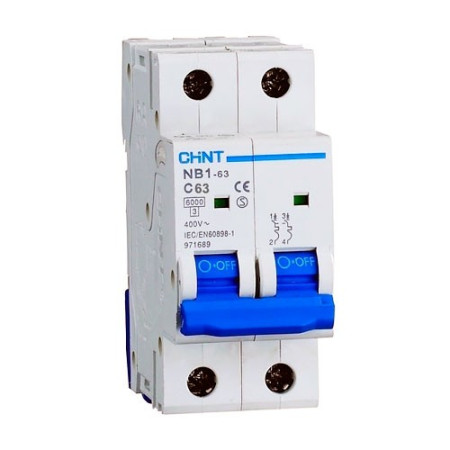 Automatico Magnetotermico CHINT 2P 63A eBG-2-63C-imagen_A