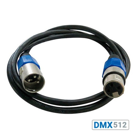 Cable DMX con conector 3-XRL (Cannon)-imagen_B