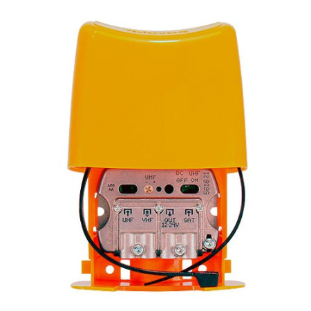 Amplificador Mastil 3 Ent. UHF-VHF-FI 1 Sal. con LTE 5G TELEVES 561621-imagen_A
