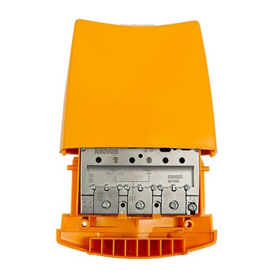 Amplificador de Mastil 1 Ent. BI-BIII-DAB-FM-UHF 1 Sal. 36dB con LTE 5G TELEVES 535620-imagen_A