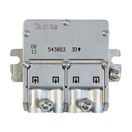 Mini-repartidor "EasyF" 3 salidas 8,5/7,5dB Interior, TELEVES 543603-imagen_A