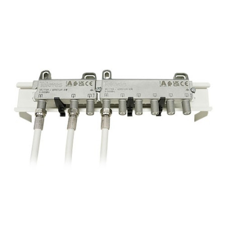 Repartidor "F" 4 salidas 9-8dB Interior TELEVES 519504-imagen_E