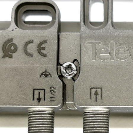 Repartidor "F" 5 salidas 11-10dB Interior TELEVES 519505-imagen_B