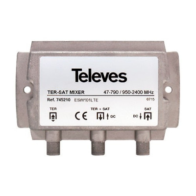 Mezclador terrestre + satelite MATV-FI 2e-1s "F" TELEVES 745210-imagen_A