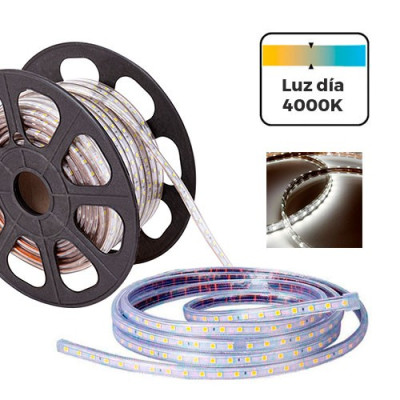 Tira LED 220V directa a RED interior-exterior IP65 Luz dia 4000K-imagen_B