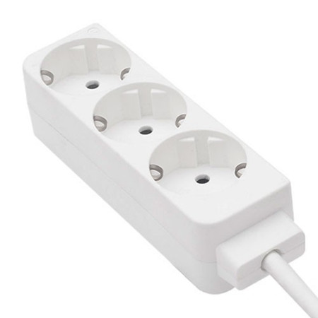 Base enchufes con cable de 3 enchufes 16A max. 3.680W-imagen_A