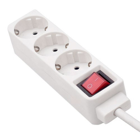Base enchufes con cable e interruptor de 3 enchufes 16A max. 3.680W-imagen_A