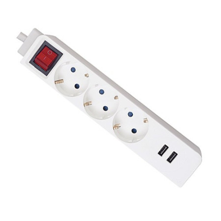 Base enchufes con cable e interruptor de 3 enchufes + 2 USB-imagen_A