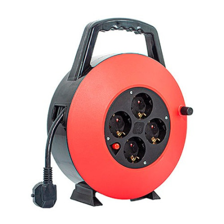 Enrollacable alargador 15 metros con 4 enchufes-imagen_B