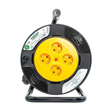 Enrollacable alargador 25 metros con 4 enchufes-imagen_A
