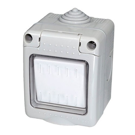 Conmutador-Interruptor de superficie exterior estanco IP55 de 10A-imagen_A