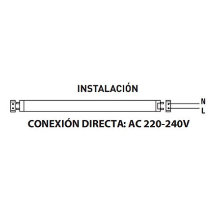 Tubo LED de 120 cm T8 G13 18W 1800 lumenes con sensor por microondas tono luz fria 6000K-imagen_B