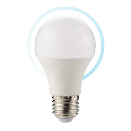 Bombilla LED REGULABLE E27 estadar A60 10W 900 lumenes tono frio 6000K-imagen_A