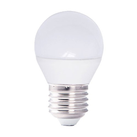 Bombilla LED E27 esferica G45 5W 320 lumenes tono calido 3000K-imagen_A