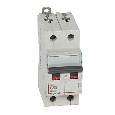 Automatico Magnetotermico LEGRAND 2P 50A 407805-imagen_A
