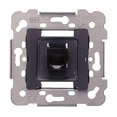 Toma de telefono conector hembra 6 vias RJ11 BJC 19582 CORAL-imagen_A