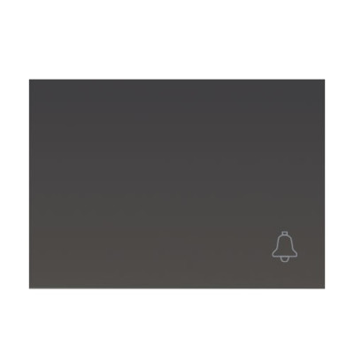 Tecla pulsador timbre gris lava BJC 21716-GL CORAL-imagen_A