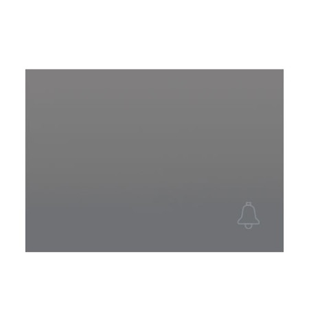 Tecla pulsador timbre gris sombra BJC 21716-GS CORAL-imagen_A