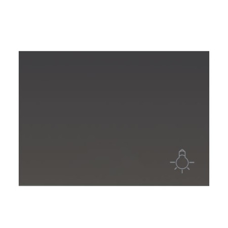 Tecla pulsador luz gris lava BJC 21717-GL CORAL-imagen_A