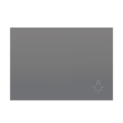 Tecla pulsador luz gris sombra BJC 21717-GS CORAL-imagen_A
