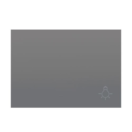Tecla pulsador luz gris sombra BJC 21717-GS CORAL-imagen_A